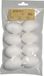 Hobby eieren - 24x - piepschuim - 6 cm - knutselen - Pasen decoraties - Zelf decoreren - Paaseieren