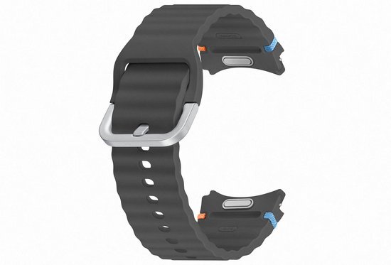 Samsung Galaxy Watch7 Smartwatchbandje - Sport Band - Maat (S/M) - Donkergrijs