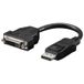 Goobay DisplayPort - DVI-D Adapter - 0.2m - Black