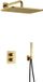 Hotbath Gal - GL106 - Inbouw Regendoucheset - Geborsteld Messing PVD