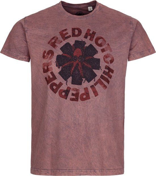 Red Hot Chili Peppers Squid Heren T-shirt - koraal - 3XL