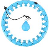 HMS HHW01 - Fitness Hula Hoep - Blauw - Verstelbaar