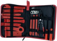 Einparts Jeu de leviers pour retirer les garnitures et clips de revêtement, 13 pièces