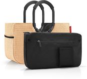 Reisenthel Loopshopper M Shopper - 12L - Raffia Black