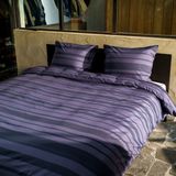 Kayori Sora Dekbedovertrek Tencel - 200x200-220 + 2 slopen - Tweepersoons - Zacht & Verkoelend - Antracite