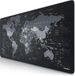 Sans marque Grand tapis de souris de jeu rapide Carte du monde - XXL 900 x 400 mm pour la précision et la vitesse