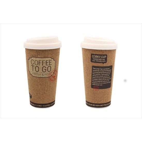 Invotis Cork Coffe Mug