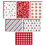 Hallmark Lege kaarten, kerstkaarten in doos (kerstverlichting en cadeautjes, 24 kaarten en enveloppen)