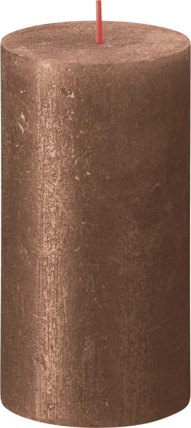 Bolsius Stompkaars Shimmer Copper 130/68 - Koper