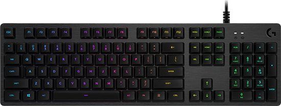 Logitech G512 Carbon - Gaming Keyboard - GX Brown - QWERTY Portuguese