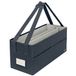 Leitz Stoffen Hot Desking Werktas & Opbergtas, opvouwbare laptoptas & Bureau Organiser voor schrijfwaren & Laptop Accessoires Handgrepen, Fluweelgrijs, 64440089