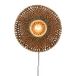 GOOD&amp;MOJO Bali Wandlamp - Bamboe - Bruin - Ø44cm
