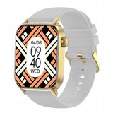 Kiano Smartwatch Kiano Watch GO Heaven Gold, goudkleurig, met Bluetooth, compatibel met Android, voor telefoongesprekken