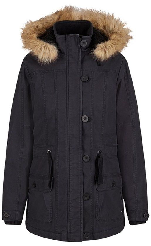 Brandit Nila Parka jas Zwart 4XL