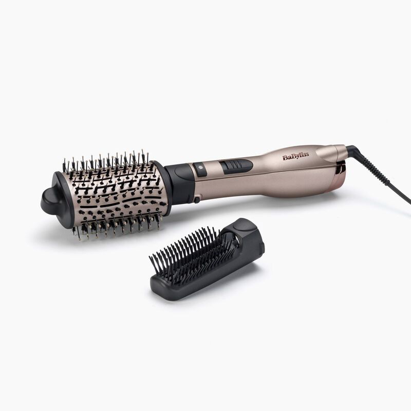 BaByliss AS90PE - Heteluchtborstel - 1000W - Zwart/Roze goud