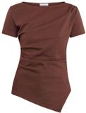 Sisters Point Veda Top 20055 T-shirt Dames XS Bruin