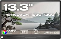 JAPANNEXT Draagbare Monitor 13.3" IPS WUXGA (1920x1200)