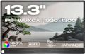 JAPANNEXT Draagbare Monitor 13.3" IPS WUXGA (1920x1200)