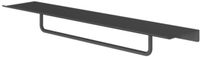 Hotbath &More Porte-serviettes 40 cm - Pour étagère - Noir brossé