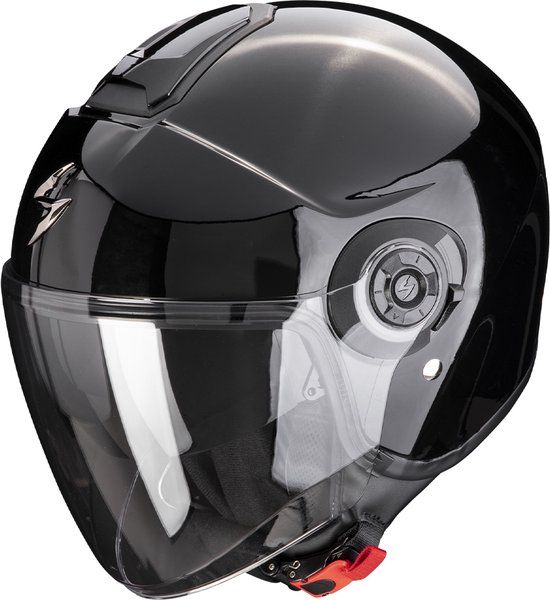 Scorpion Exo-City Ii Solid Zwart Jethelm Maat XL