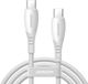 Joyroom Câble USB-C vers USB-C 60W 1,2m Transparent