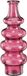 Mica Decorations Bloemenvaas Sira - transparant glas - roze - D14,5 x H40 cm