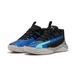 PUMA Dagger 2 middelhoge basketbalschoenen, Blauw/Zwart, Maat 35,5