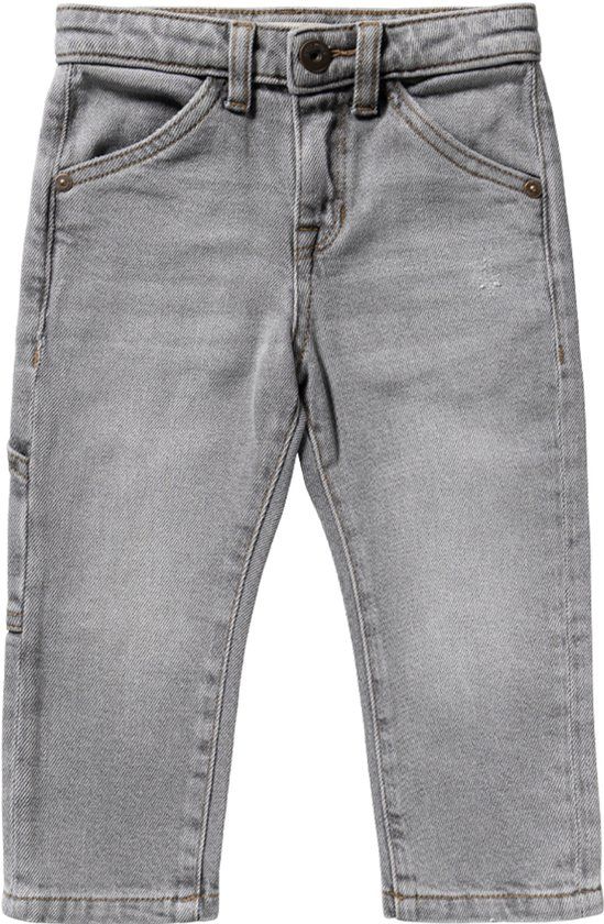 Your Wishes Grey Denim Worker Jeans Maat 116