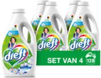 Merkloos / Sans marque Dreft Vloeibaar Wasmiddel Blue Dream 32 Wasbeurten - 4 x 1,4 liter - Voordeelverpakking