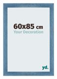 Your Decoration - Cadre photo 60x85 cm - MDF - Bleu clair balayé - Mura
