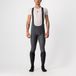 Castelli VELOCISSIMO 5 Lange fietsbroek Dark Gray/Silver Reflex - Mannen - maat XL