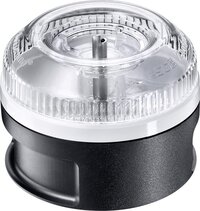 Bamix Processormolen Zwart - Hakselaccessoire voor Stick Blender - RVS - 7610497621645