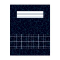 Kangaro Geruit Schrift A5 Blauw 10 Stuks 80 Vel (10 mm)
