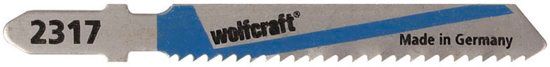 Wolfcraft Decoupeerzaagblad Fijn - HSS - 75 mm - 2 Stuks