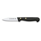 3 Claveles 00905 Roestvrijstaal Peeling Knife 8 cm Black Handle