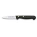 3 Claveles 00905 Roestvrijstaal Peeling Knife 8 cm Black Handle