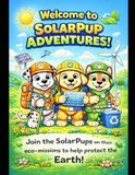 SolarPup Adventures: Eco-Heroes Coloring & Activity Book
