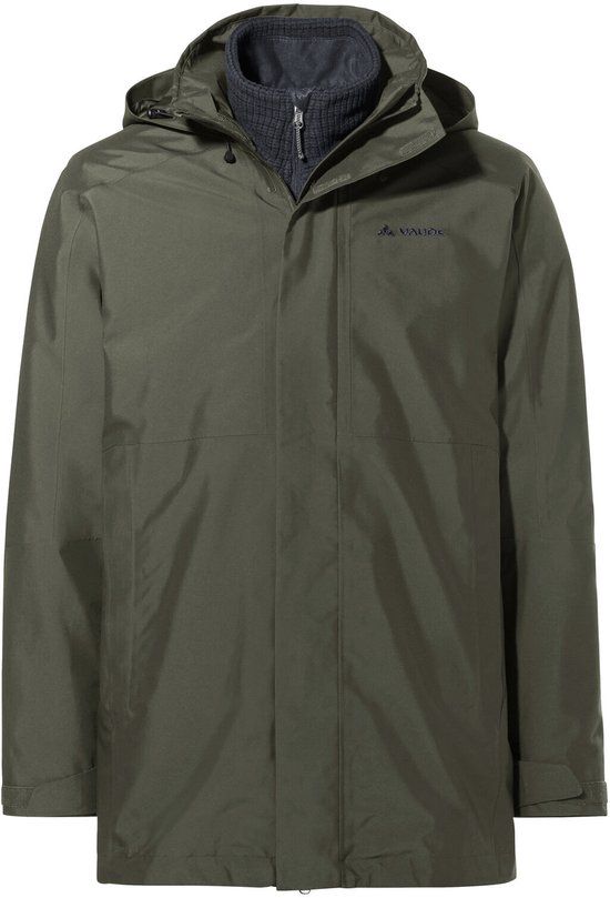VAUDE Men's Idris 3in1 Parka IV Khaki 3XL