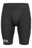 Benlee Winneway compressieshort voor heren met kruisbeschermer - Zwart/Wit - XXL