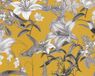 ARCHITECTS PAPER VOGELS EN BLOEMEN BEHANG | Botanisch & Dieren - geel grijs zwart - "Architects Paper" A.S. Création Jungle Chic