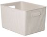 Tatay Baobab ECOHOME Boîte de rangement rectangulaire 22L Polypropylène sans BPA Plastique recyclé Ecohome Beige 38,5 x 29,4 x 23 cm