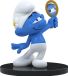 Figurine Schtroumpf bleu - 12 cm - Résine - Bleu