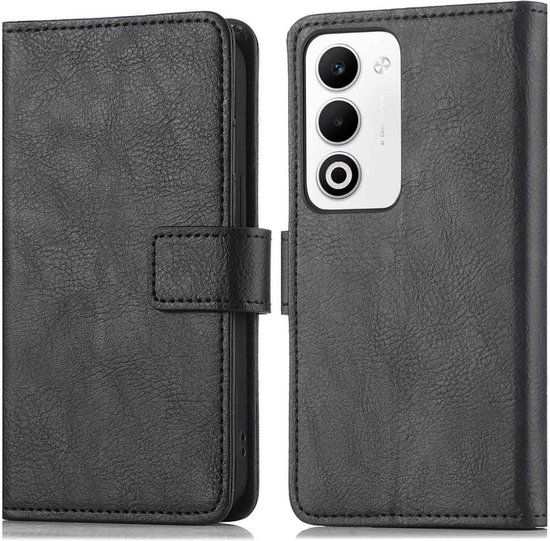 imoshion Luxe Bookcase - Zwart - Geschikt voor Oppo A5 5G
