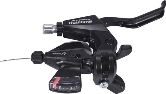 Shimano ST-M310 remhendel 8-speed rechts zwart