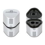 FABER-CASTELL Puntenslijper Grip 2001 3-in-1, 2 stuks