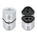 FABER-CASTELL Puntenslijper Grip 2001 3-in-1, 2 stuks