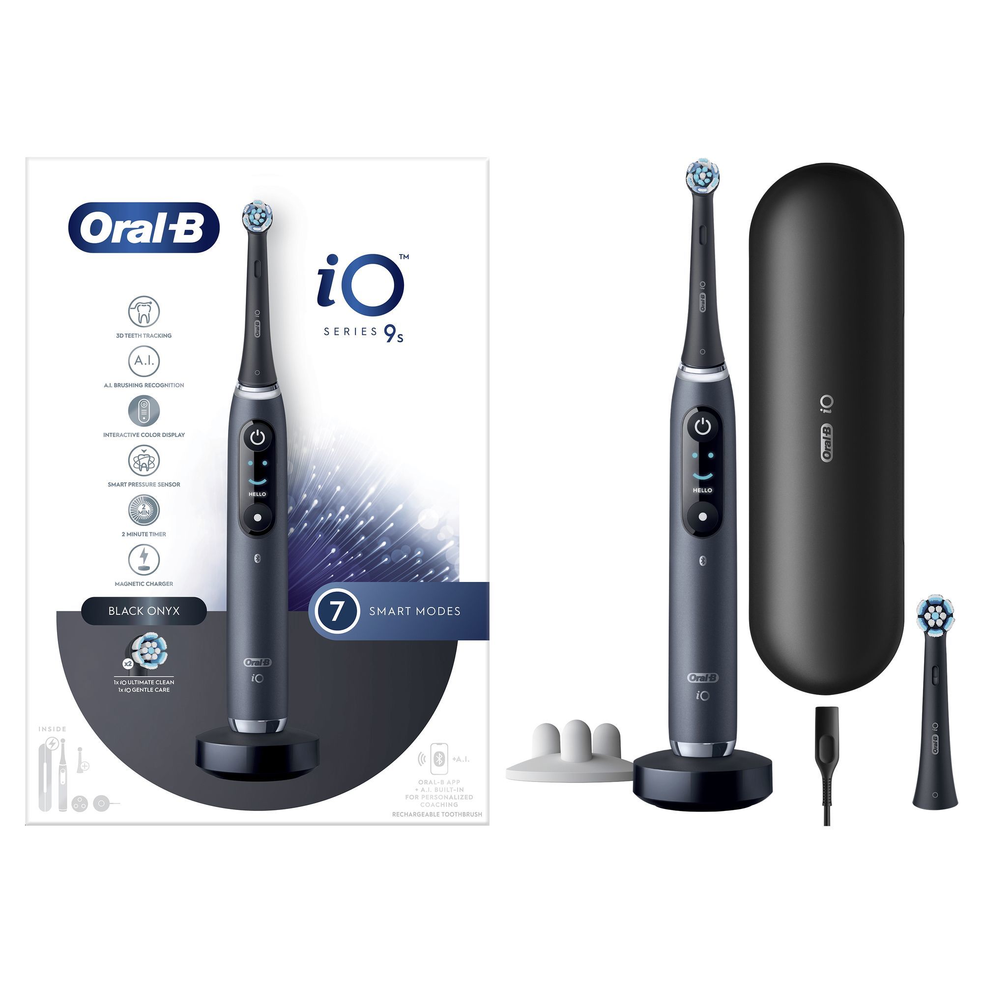Oral-B iO 9S Elektrische Tandenborstel - Zwart