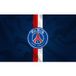 PSG Papier Peint Panoramique Foot / Football - Paris Saint Germain - 260 cm x 163 cm