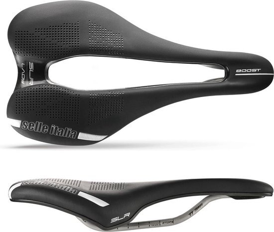 Selle Italia SLR LADY BOOST TI 316 SUPERFLOW BLACK