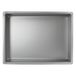 PME OBL12162 Rechthoekige Aluminium Cakevorm met Anti-aanbaklaag, Zilver, 406 x 304 x 50 mm